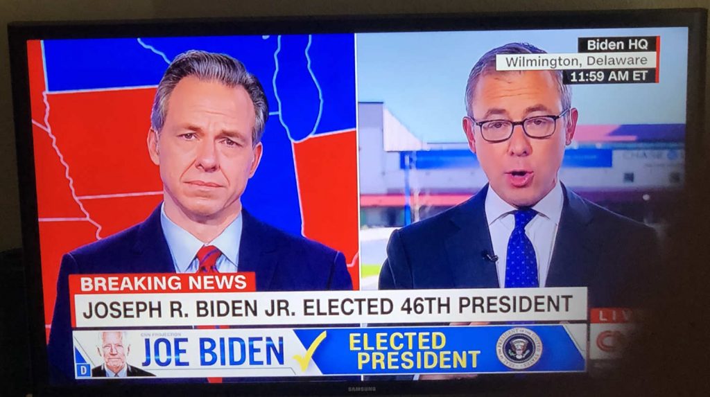 Biden elected President
