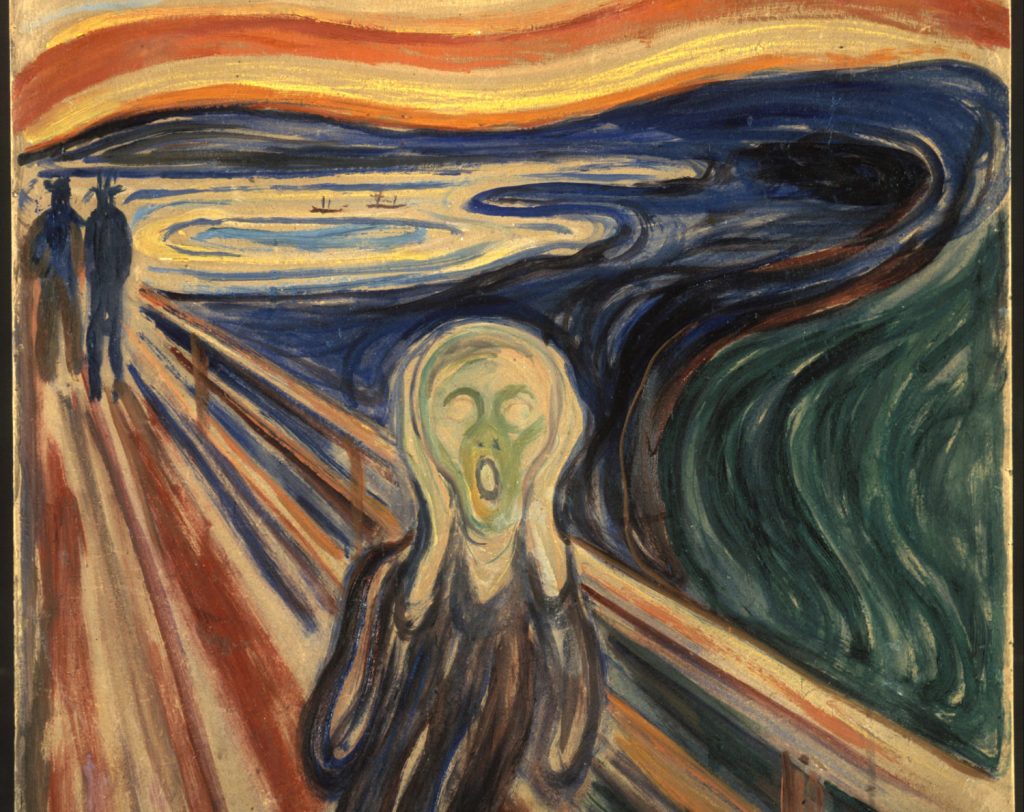 The Scream by Edward munch